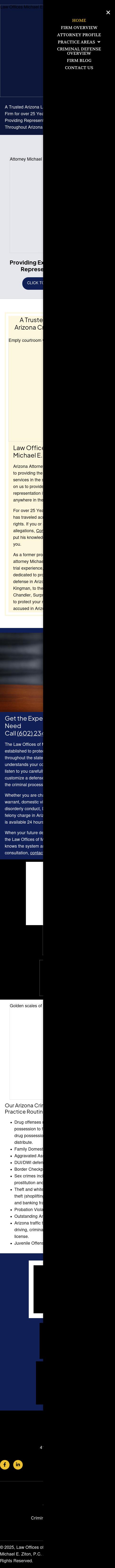 Law Offices Michael E. Ziton, P.C. - Phoenix AZ Lawyers